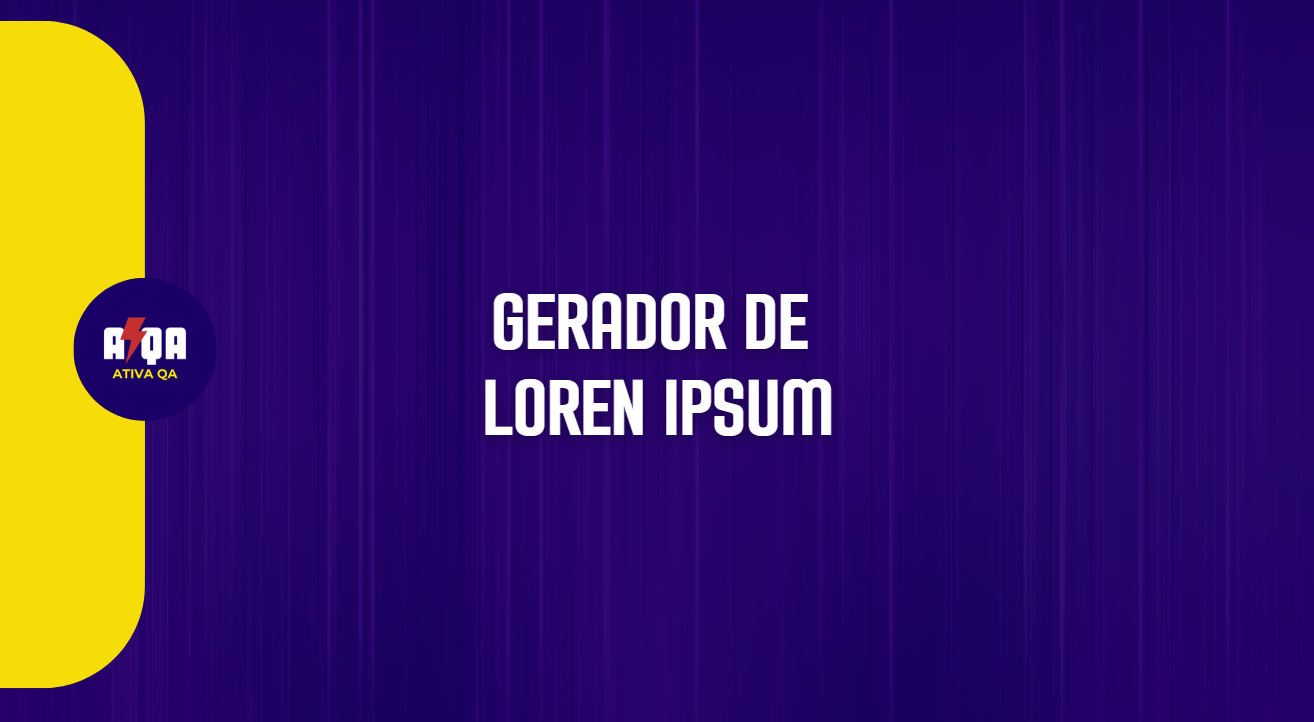 Gerador de Lorem Ipsum